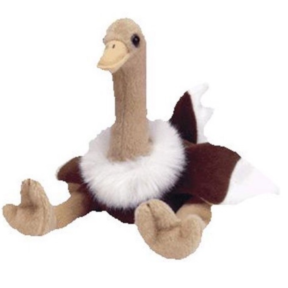 Stretch the ostrich TY beanie baby vintage 1997